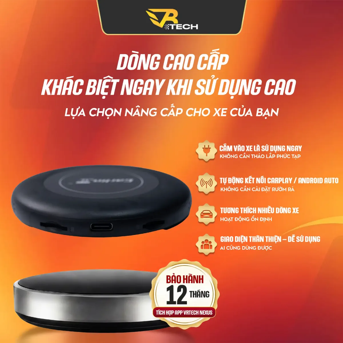 VRTECH Edition | Carlinkit TBOX ULTRA MAX V2 2026 | Android Box Ô Tô | Chip Qualcomm SM6350 | Apple CarPlay & Android Auto | Bảo hành 12 tháng - thumbnail 5